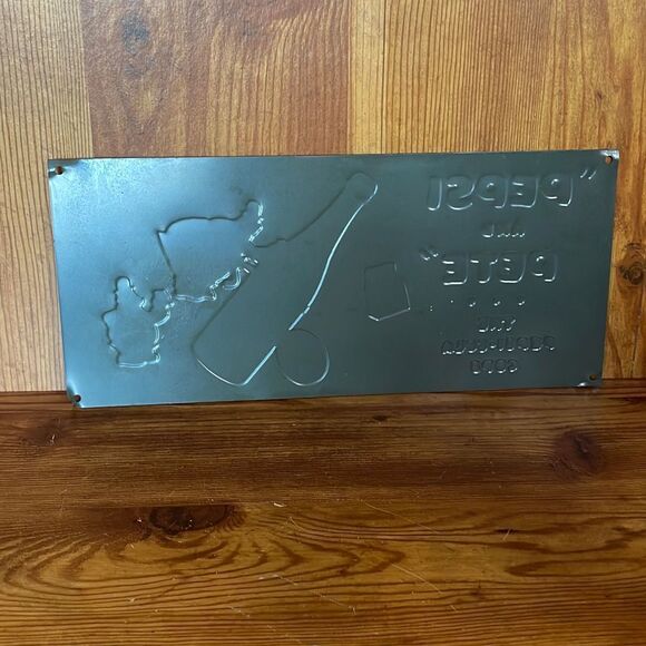 Vintage Pepsi Cola Sign “Pepsi and Pete” Soda Wall Decor Diner Police Cop Office - Picture 5 of 7